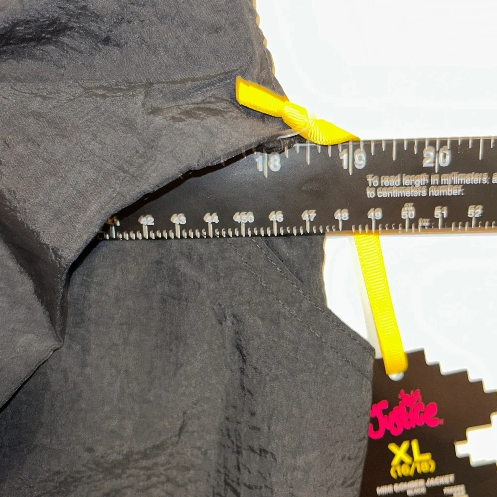 Justice Girls XL 16/18 Pac Man Mini Bomber Jacket